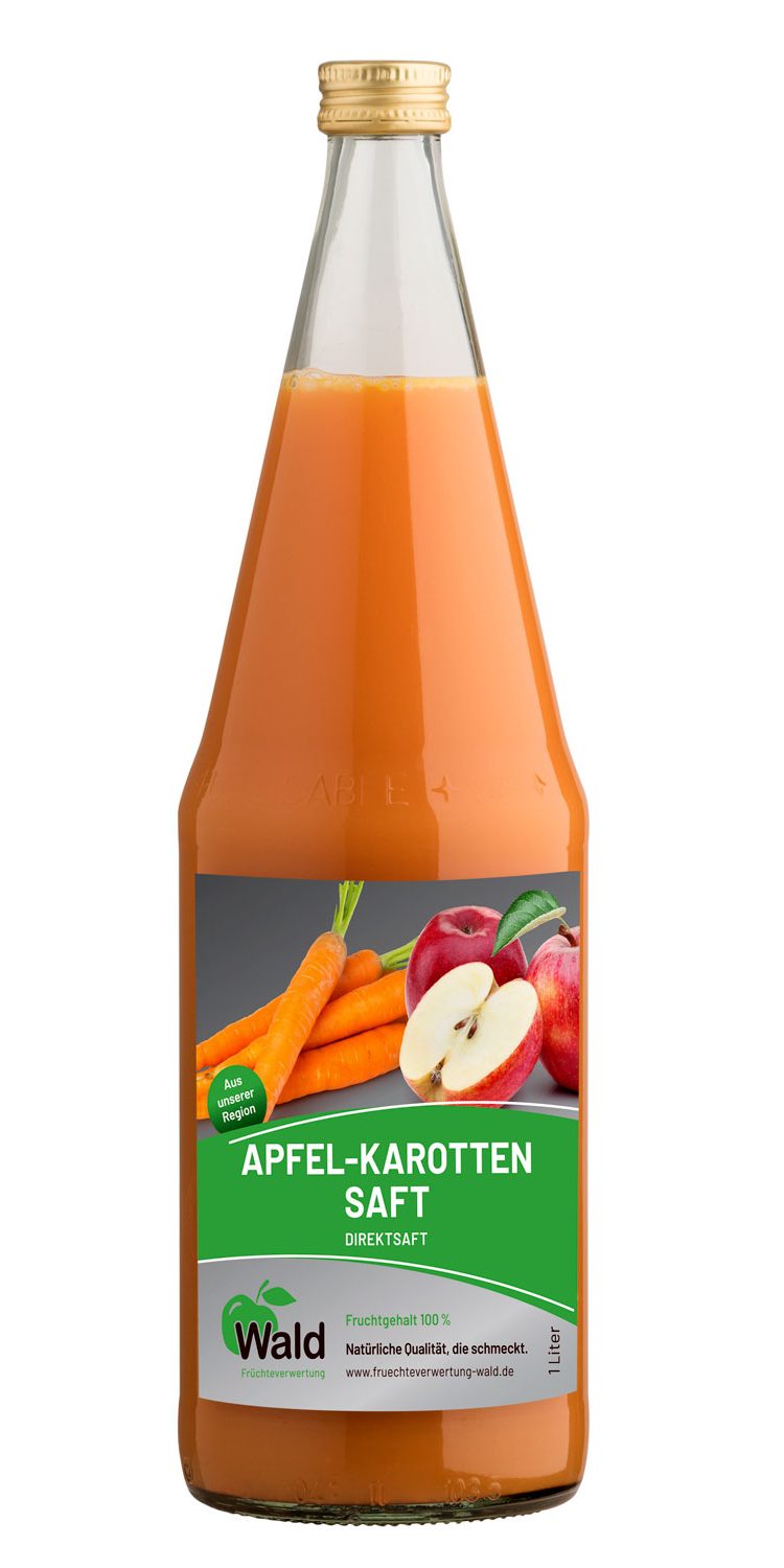 Apfel-Karottensaft