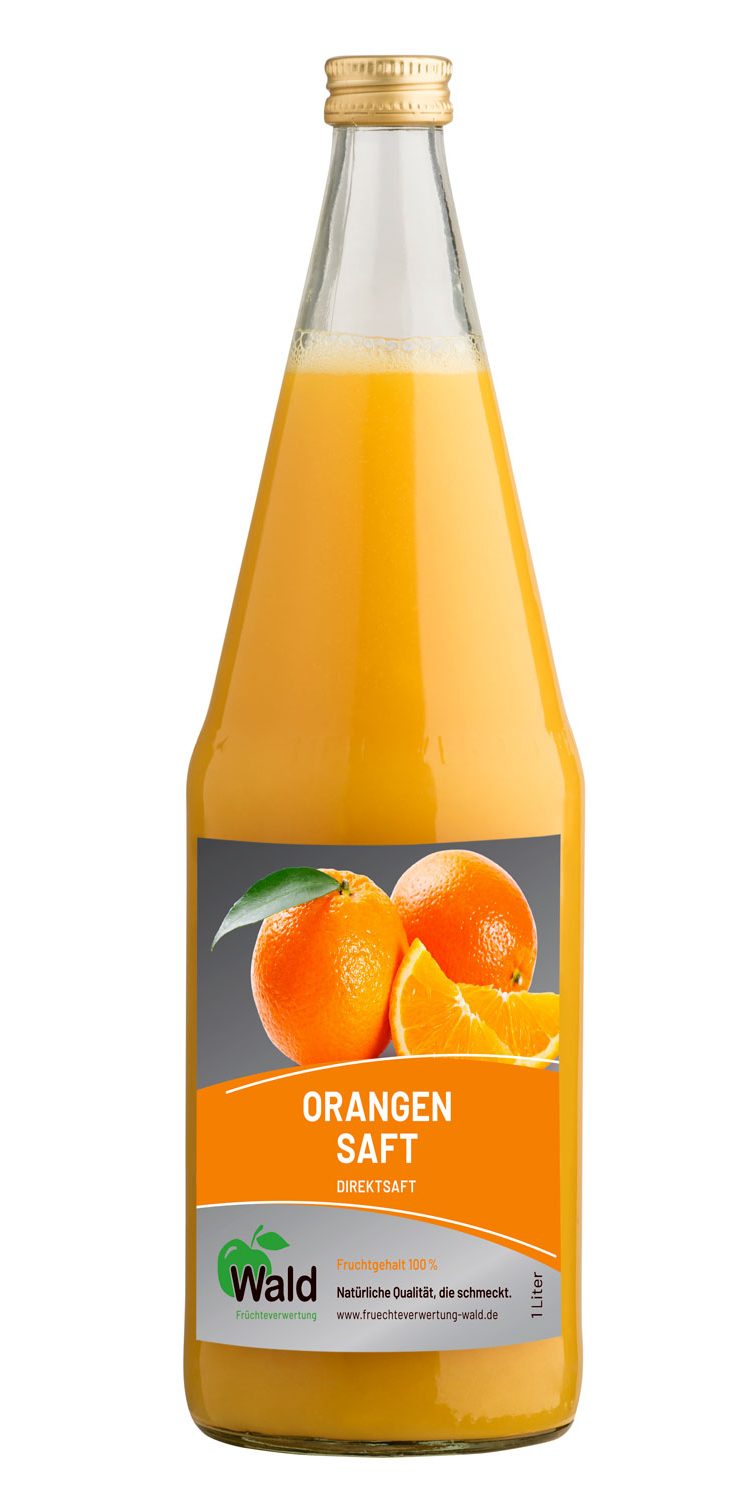 Orangen-Direktsaft